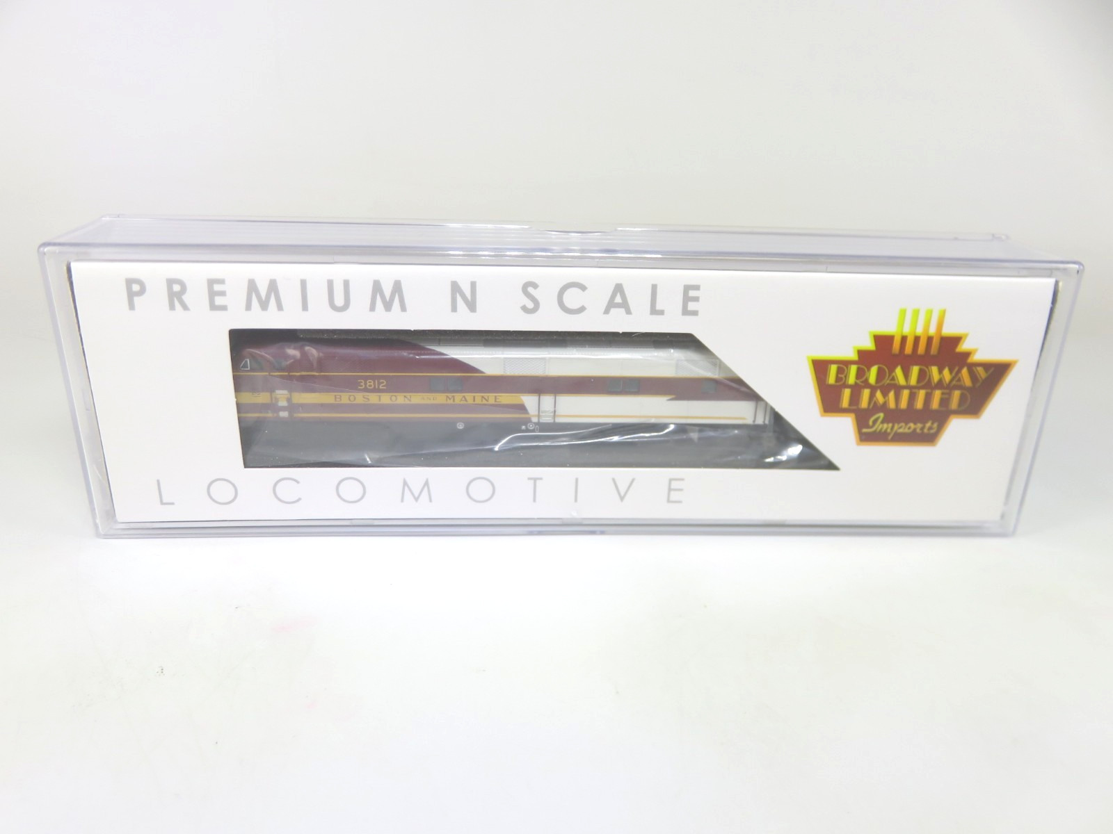 Broadway Limited BLI 8763 N Scale BM Boston & Maine EMD E7A Locomotive DCC/Sound