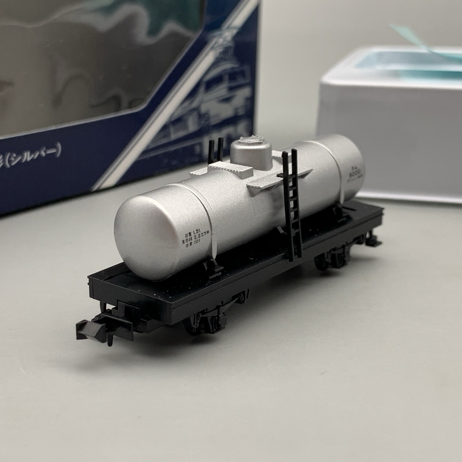 Vintage Tomix 2755 JNR Freight Car TAMU 6000 Silver N Gauge Japan RARE