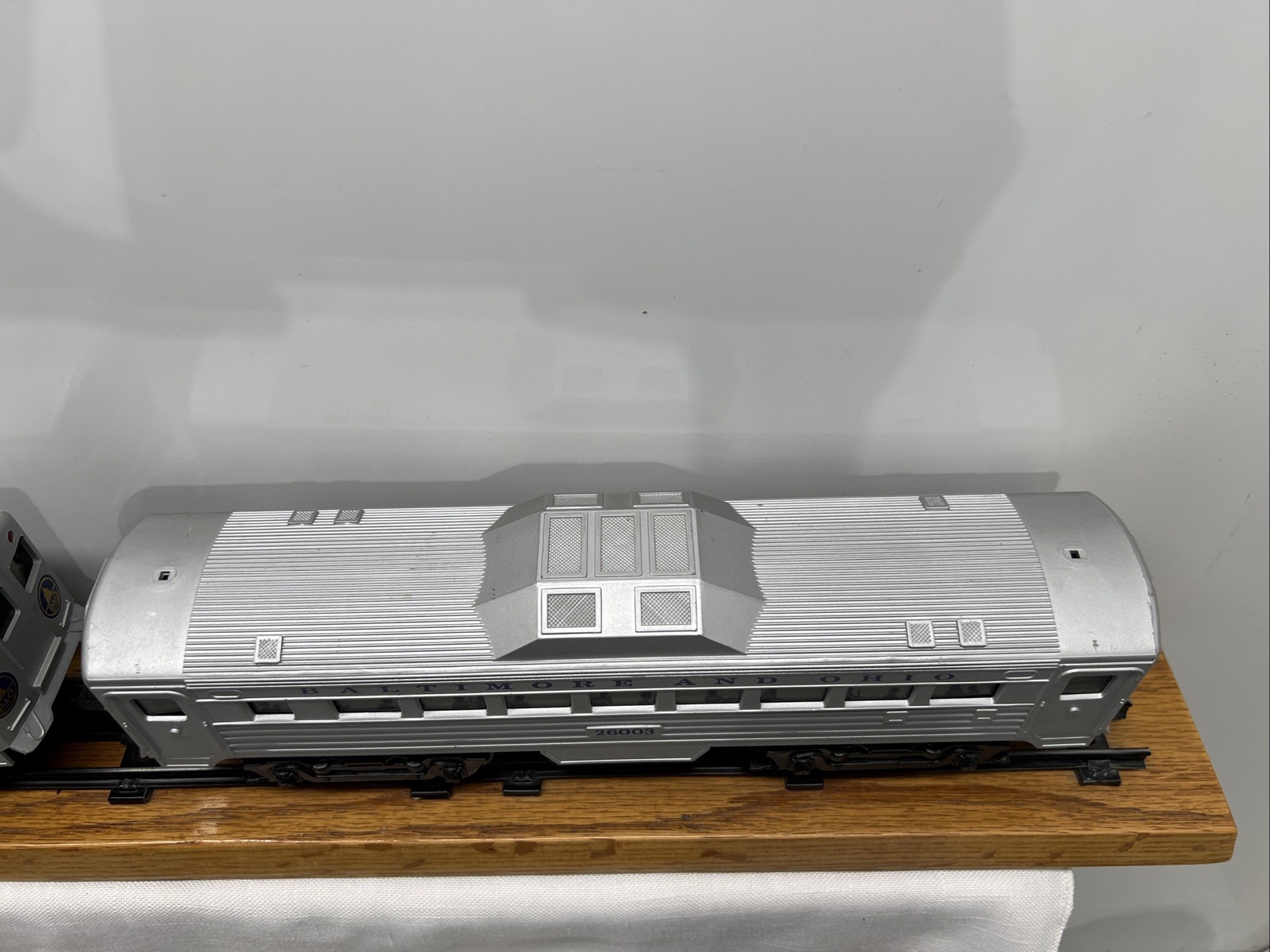 K-Line O Gauge RDC B & O 3-Unit RDC Set One Power, 2 Dummy Budd Cars