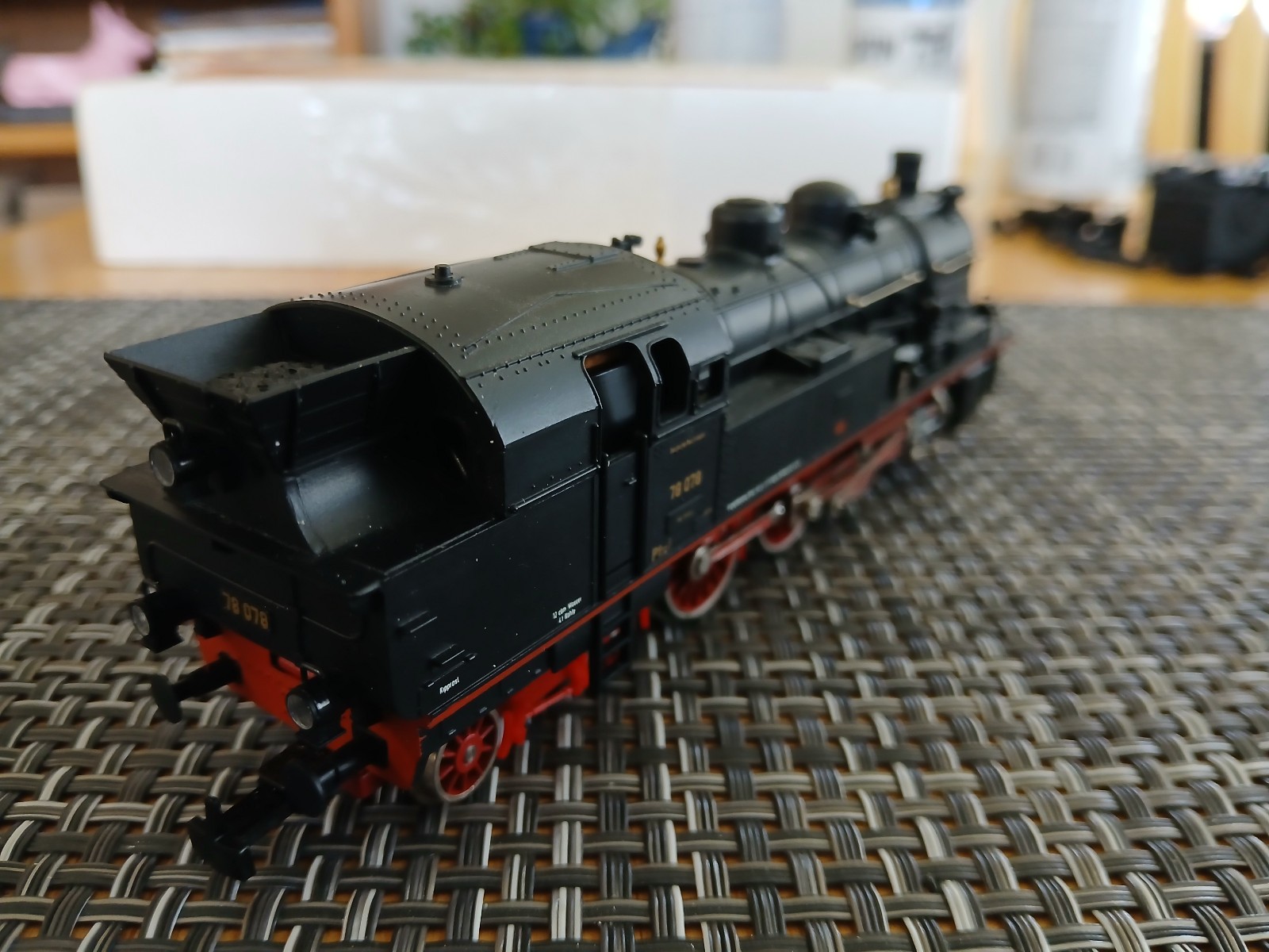 Vintage HO Scale Liliput 7802 DR 4-6-4 Steam Engine 78 078 EX/Box Locomotive