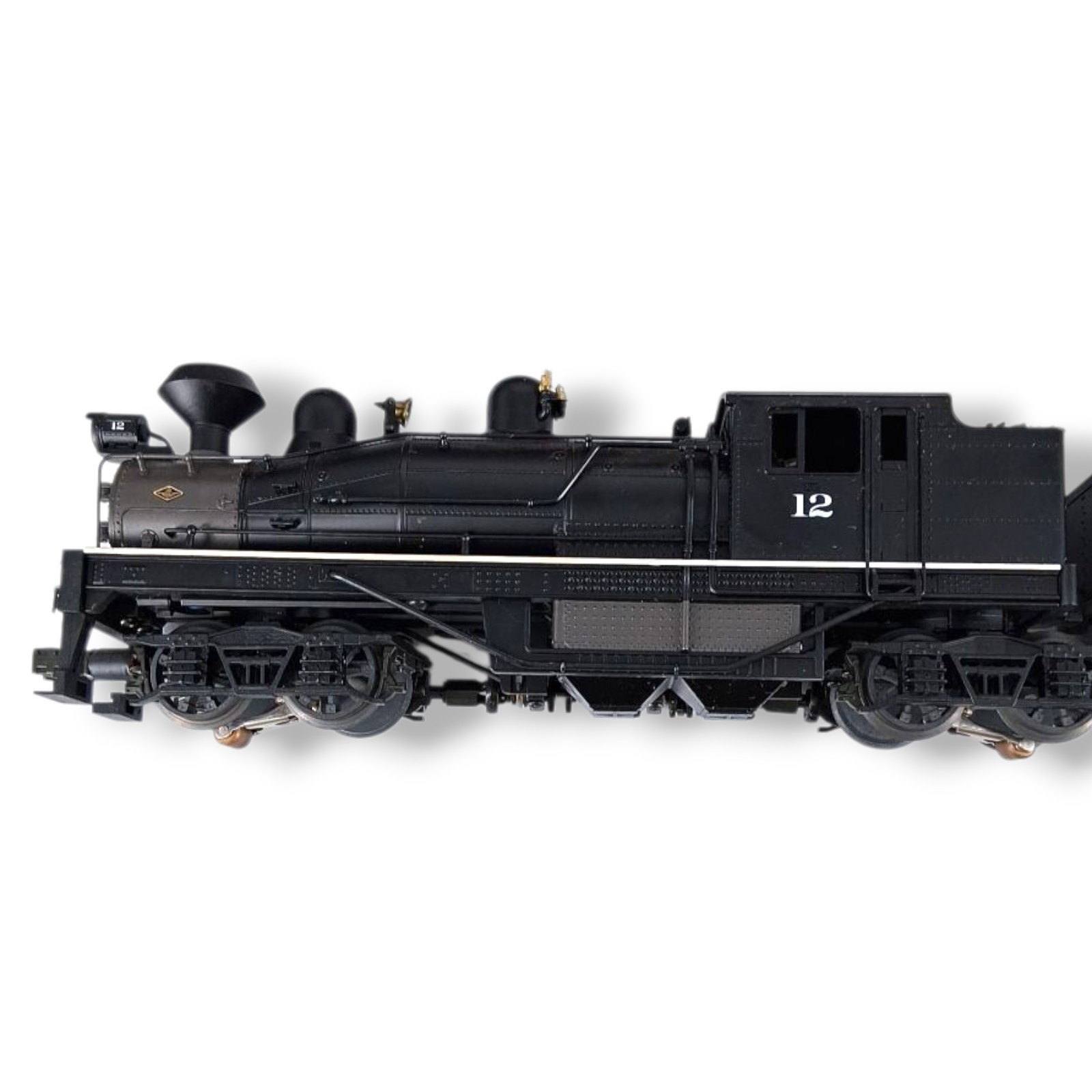 MTH 20-3023-1 WEST VIRGINIA Pulp & Paper 4-Truck Shay Loco & Tender PS1 Engine
