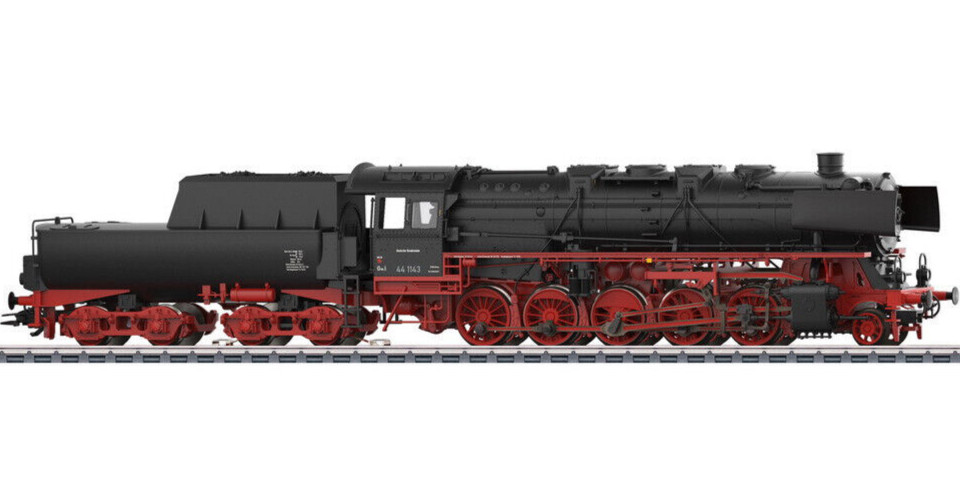 Märklin 39745 Steam Locomotive BR 44 1143 DB Epoch III SOUND + Other FKT NEW Original Packaging 1:87