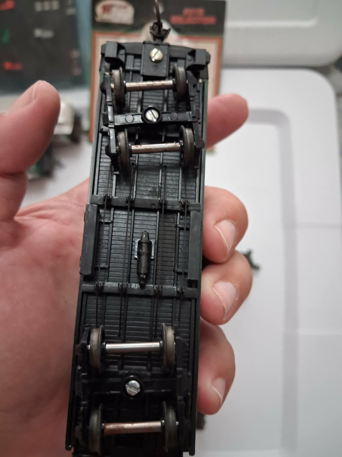 model train items. Unknown condition 3 engines and multiple cars