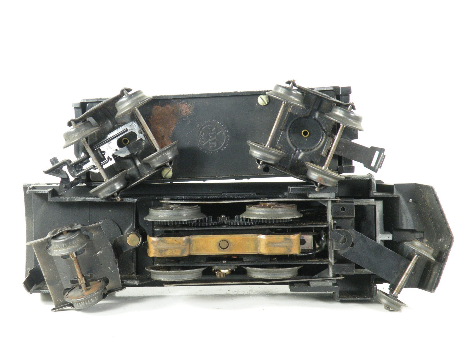 Marx 666 Steam Loco & Assorted Cars /33/