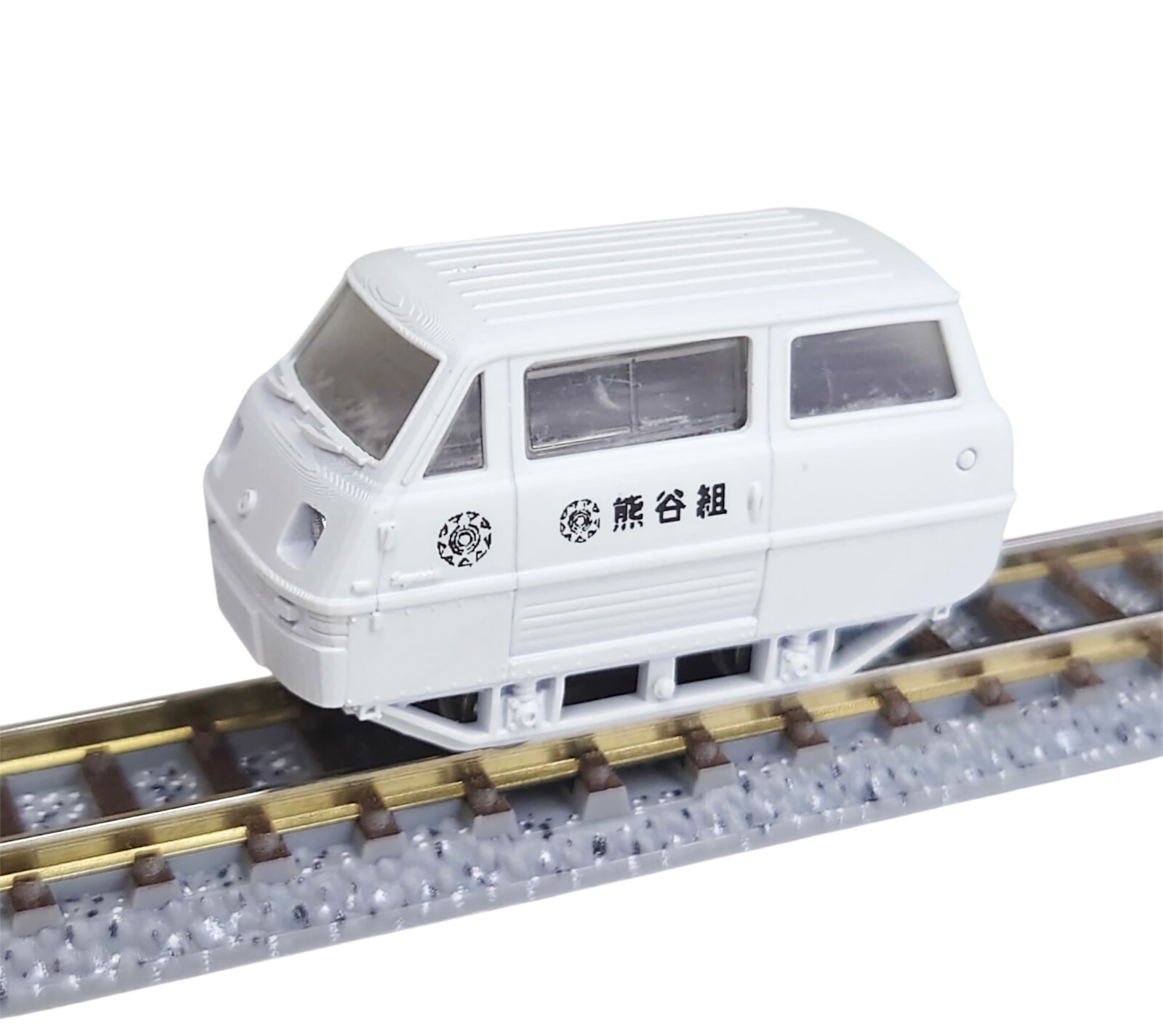 HOn2/HOf/HOi Scale Toyama Logging Railway Mazda Bongo-1000 Railroad Speeder Kit