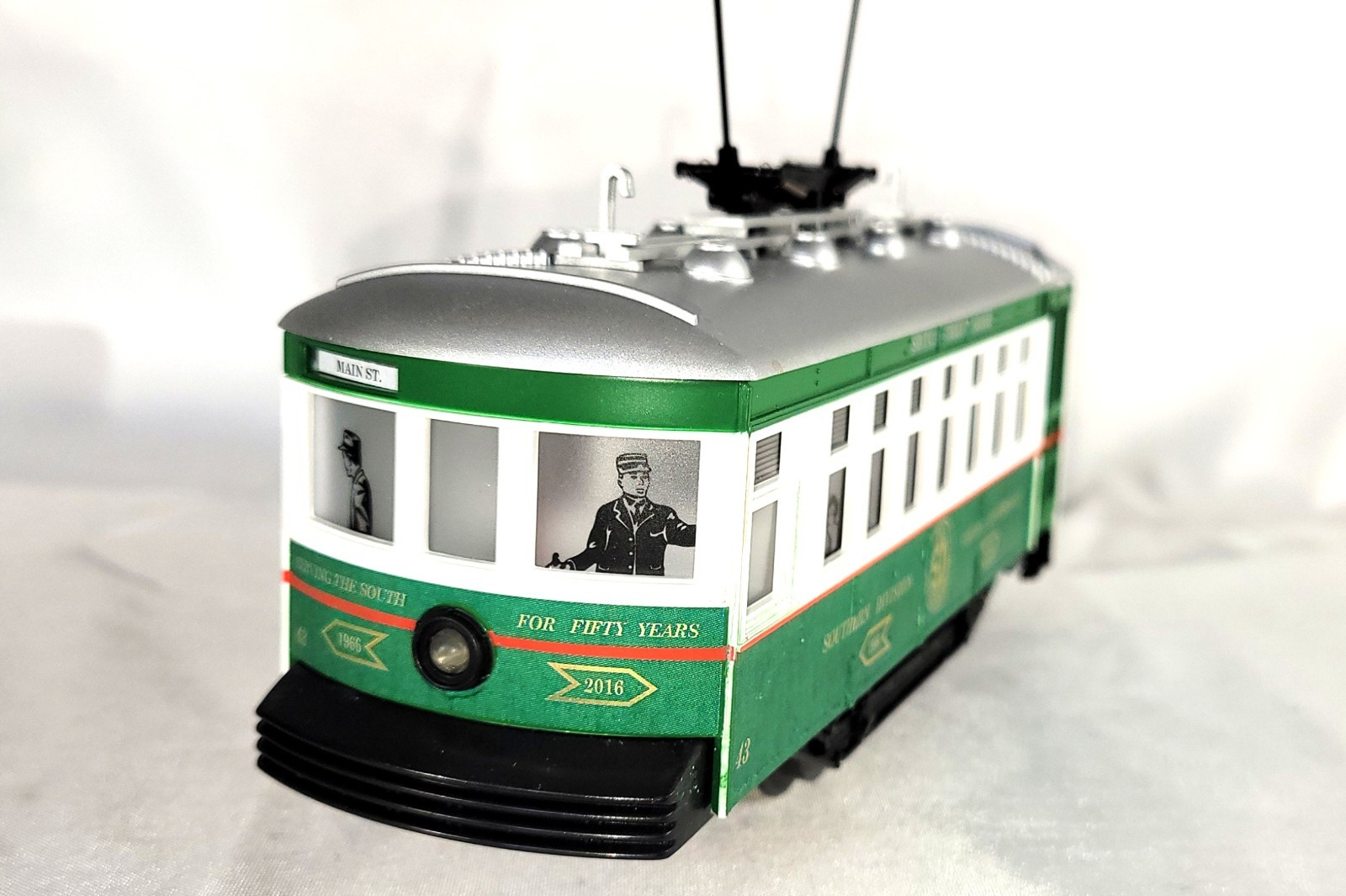 Lionel 2016 Southern Division TCA 50th Anniversary Trolley #43 Of Only 50 Made