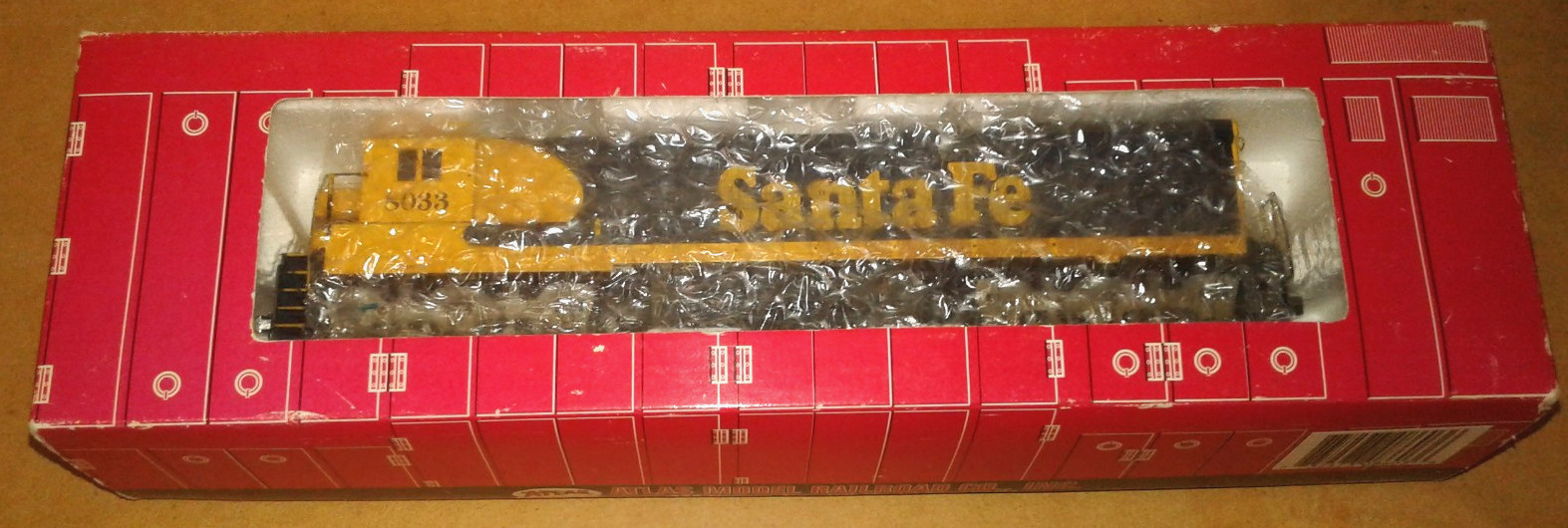 HO SCALE ATLAS GE C30-7 SANTA FE ATSF #8033 8603 DCC