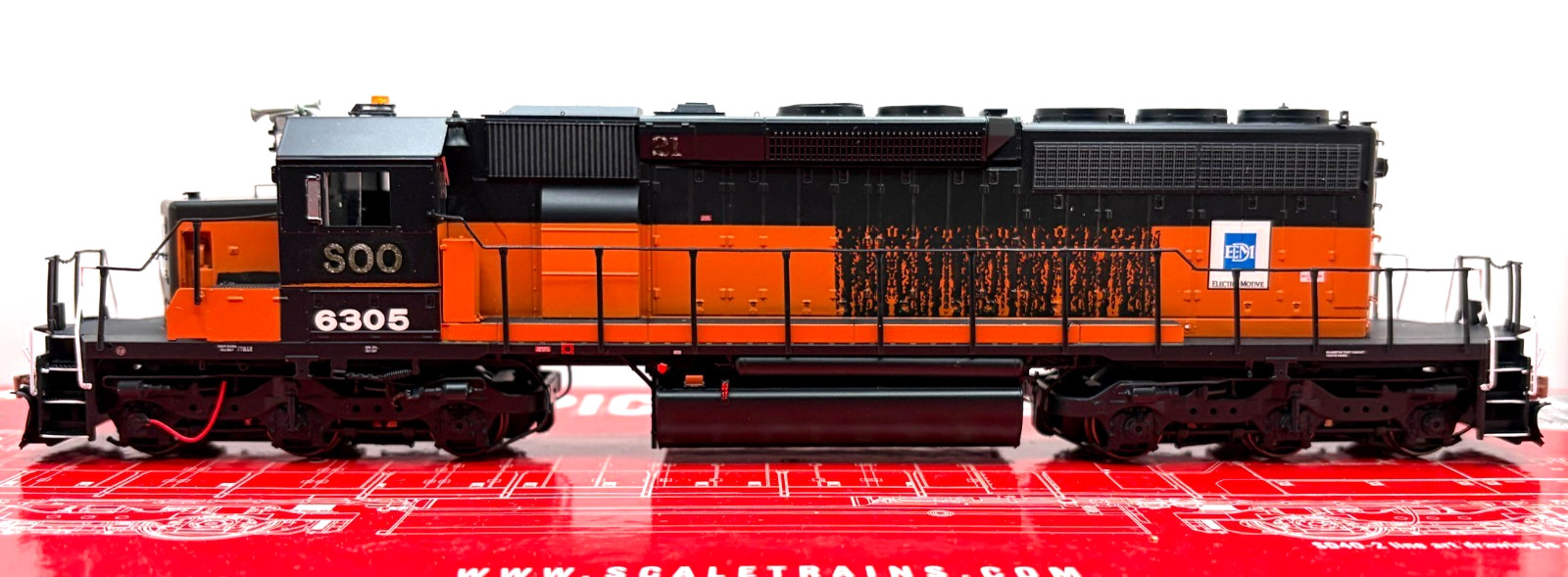 HO SCALETRAINS SXT30709 RIVET COUNTER SD40-2 LEASE DCC SOUND EX MILW BAD DECODER