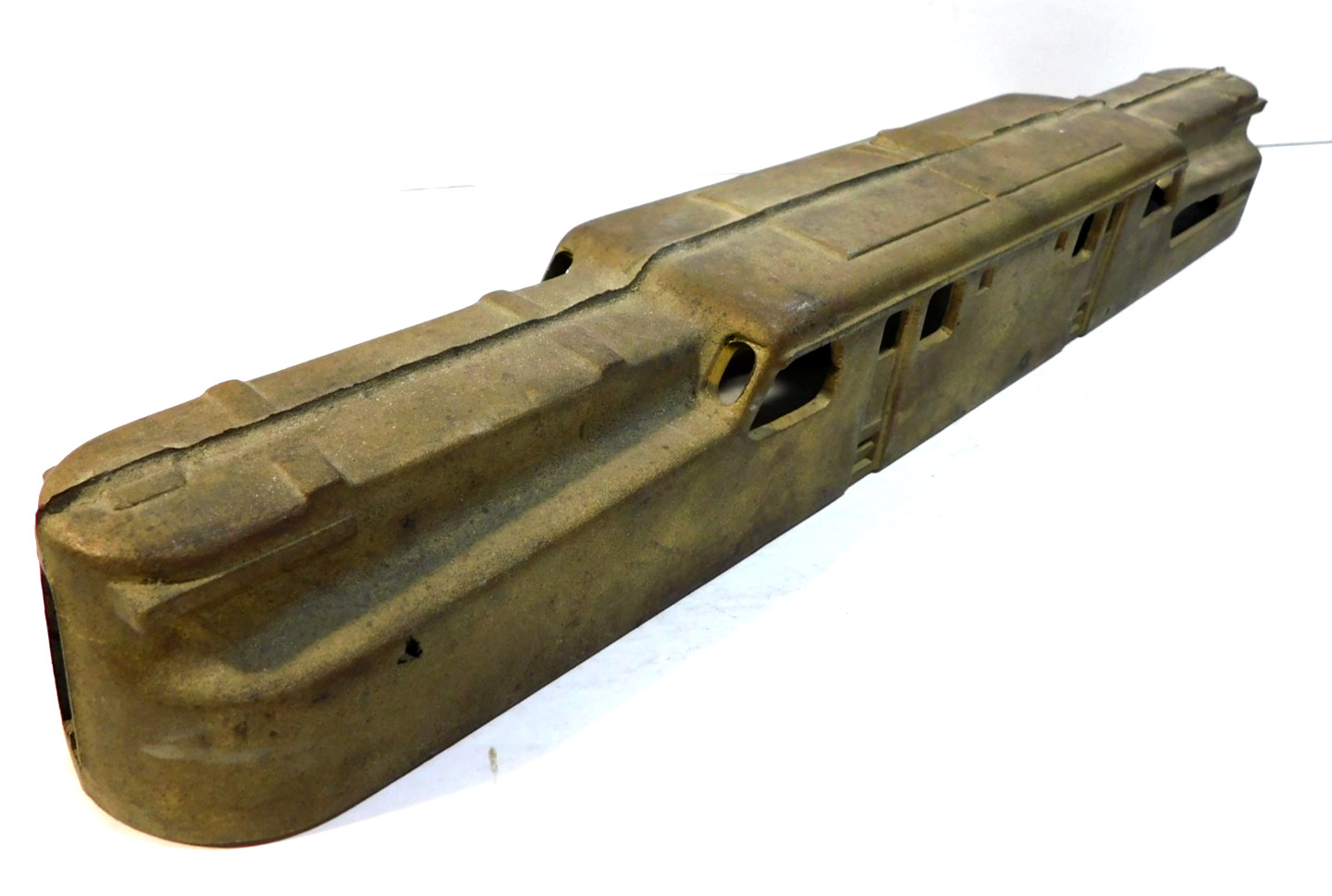 House of Duddy Style O Scale GG-1 Non-Ferrous Metal Cast Body GoldenColor (NB#4)