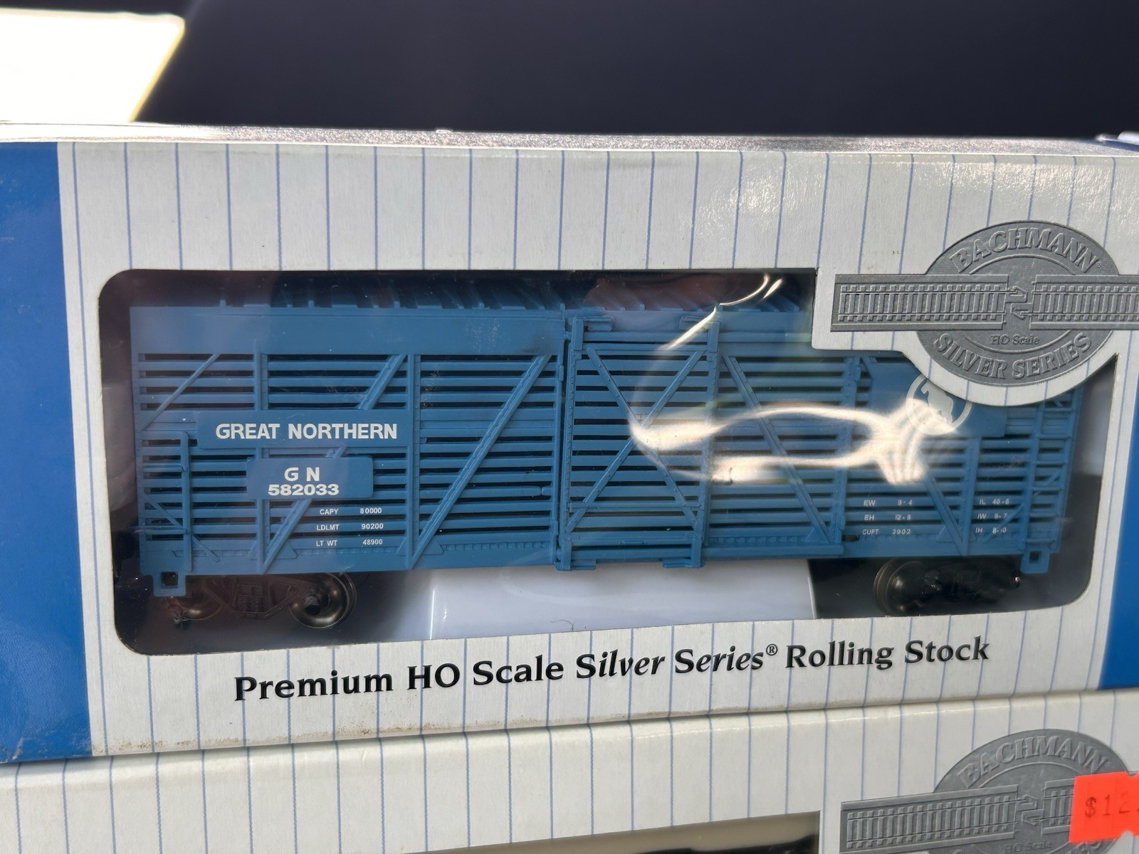 Lot of 4 Bachman HO Silver Series Rolling Stock cars with boxes