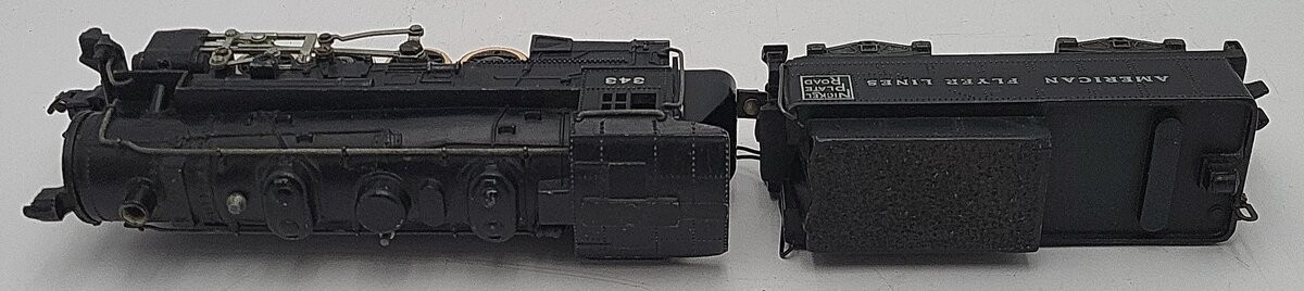 American Flyer 343 Vintage S Gauge Nickel Plate Road 0-8-0 Steam Switcher