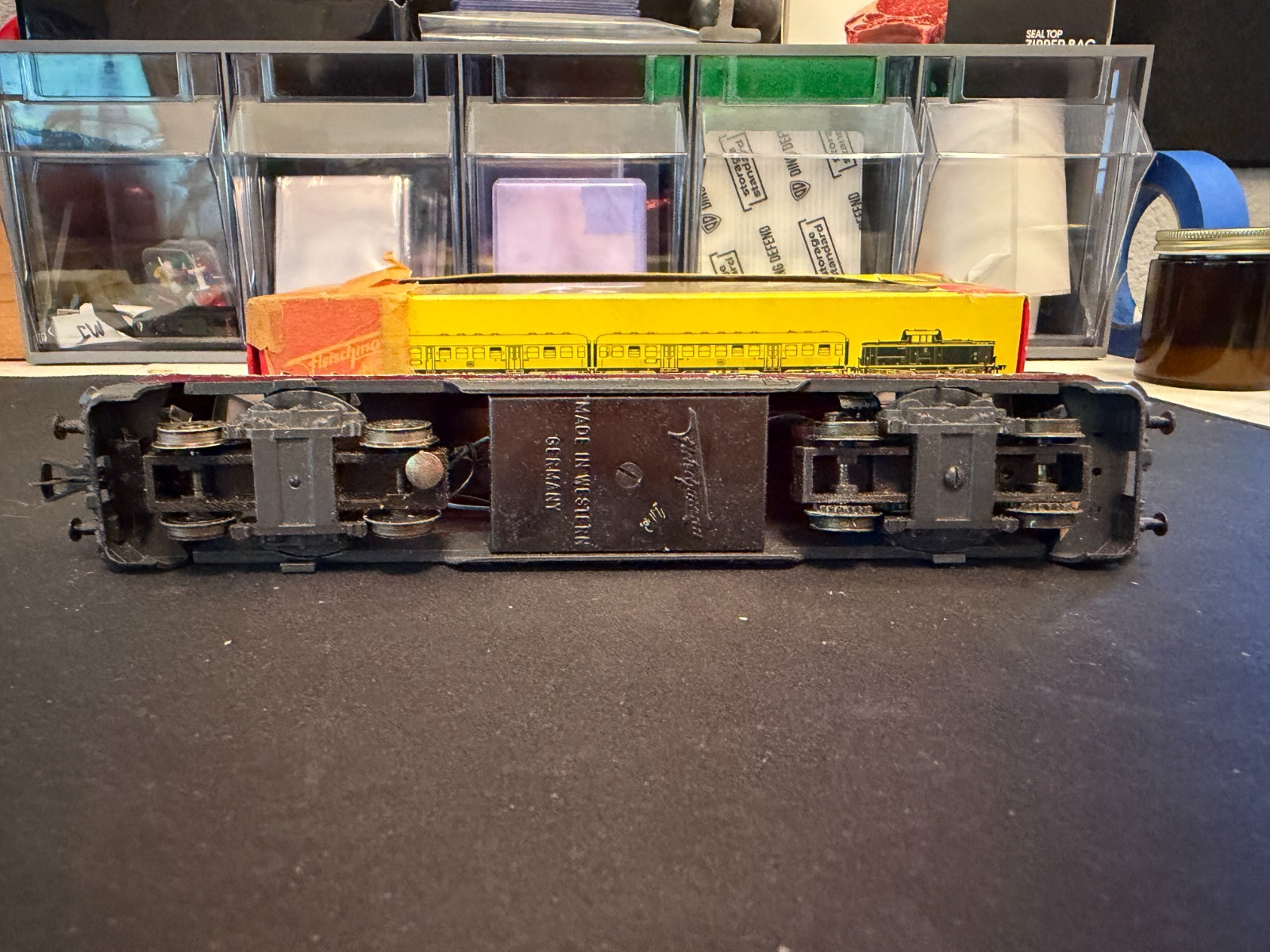 Fleischmann HO Scale Model #1381 Deutsche Bundesbahn V200035 Diesel Locomotive