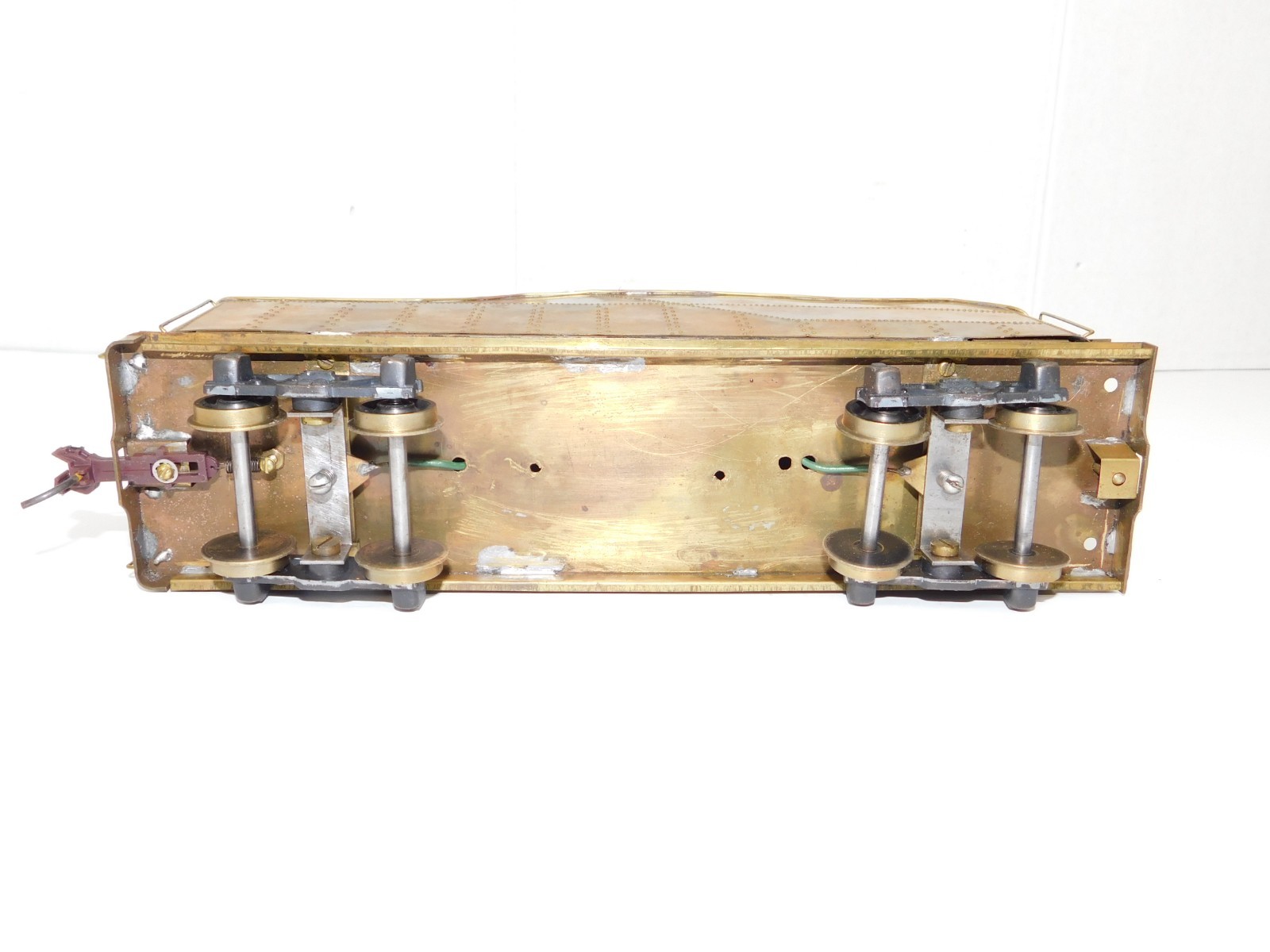 VINTAGE SCALE CRAFT  IMP ? STEEL  BRASS 2 RAIL O SCALE PACIFIC TENDER