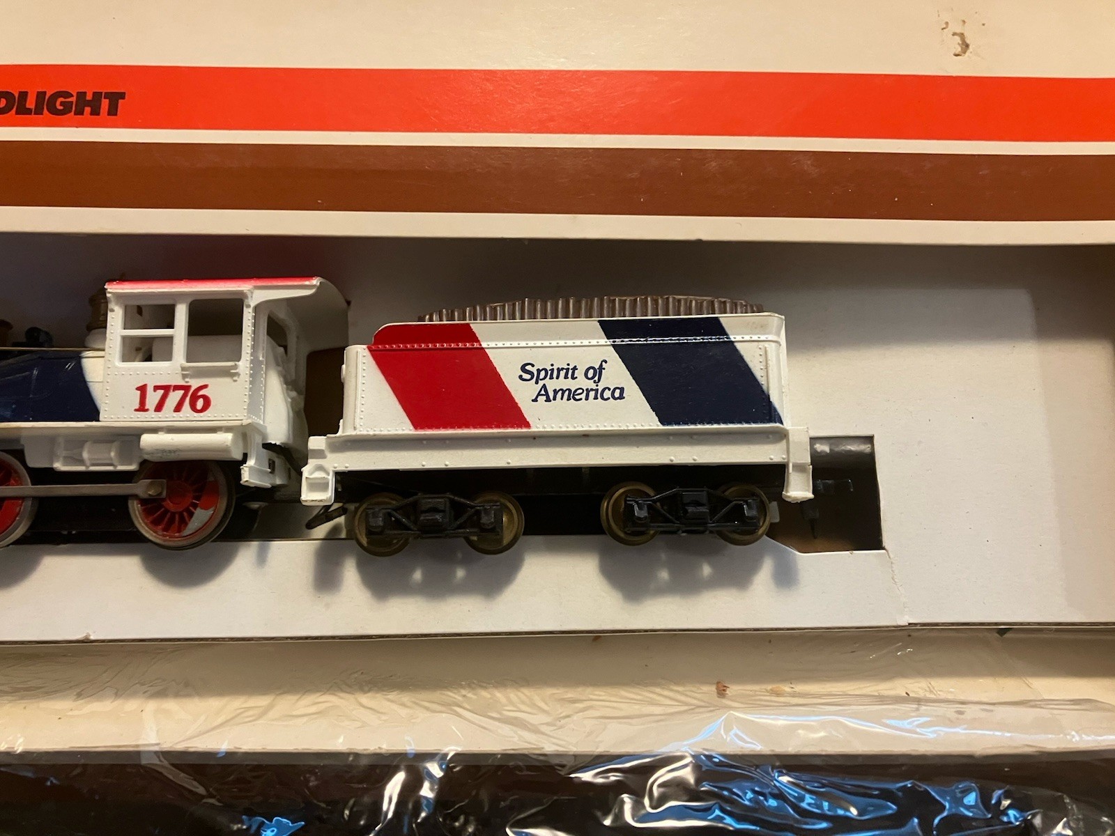 Tyco HO Scale Spirit of America 1776 Steam Engine #247 – Factory Sealed – NEW
