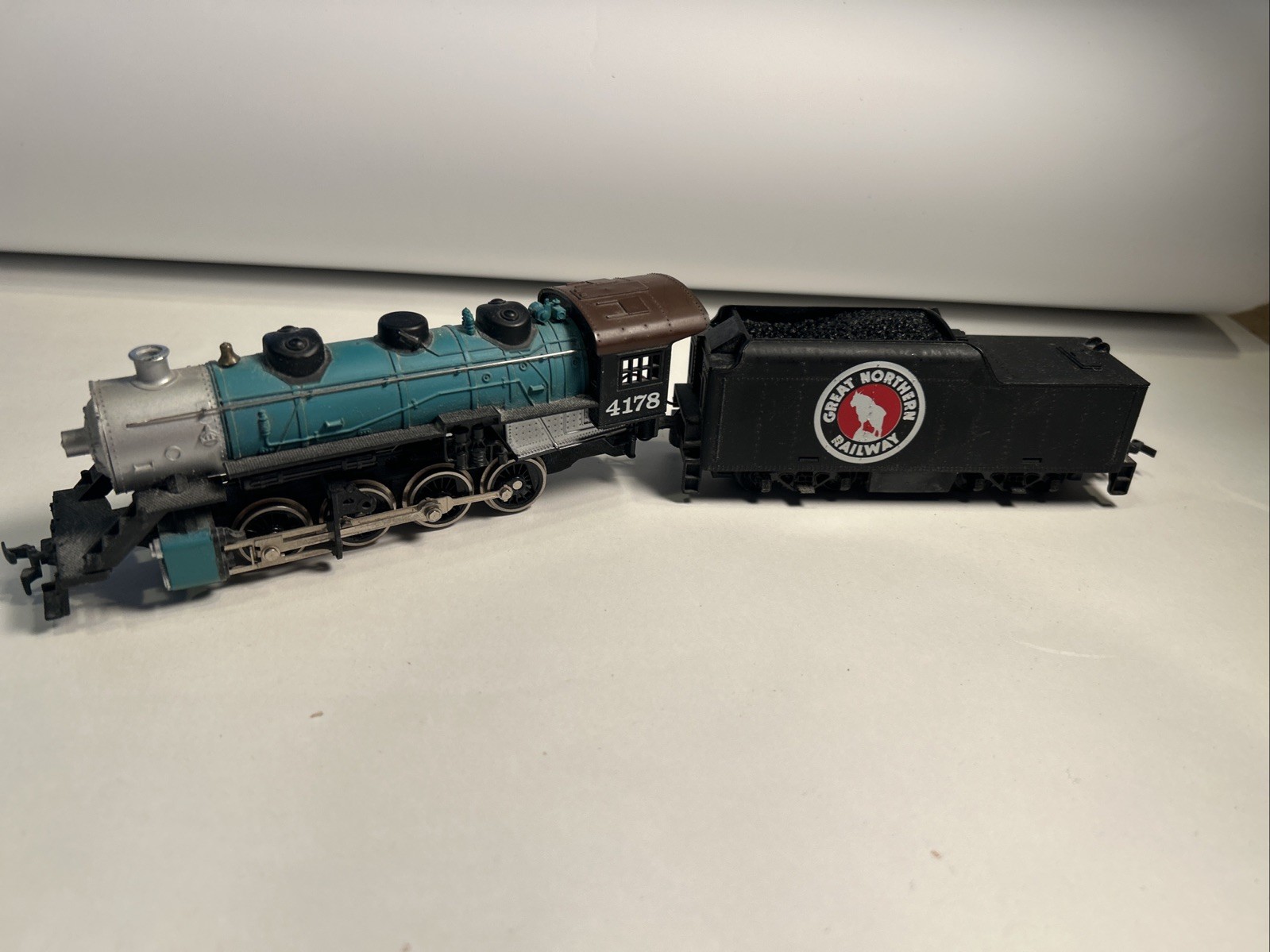 RARE TYCO HO Scale Great Northern 0-8-0 #4178 Steam Locomotive