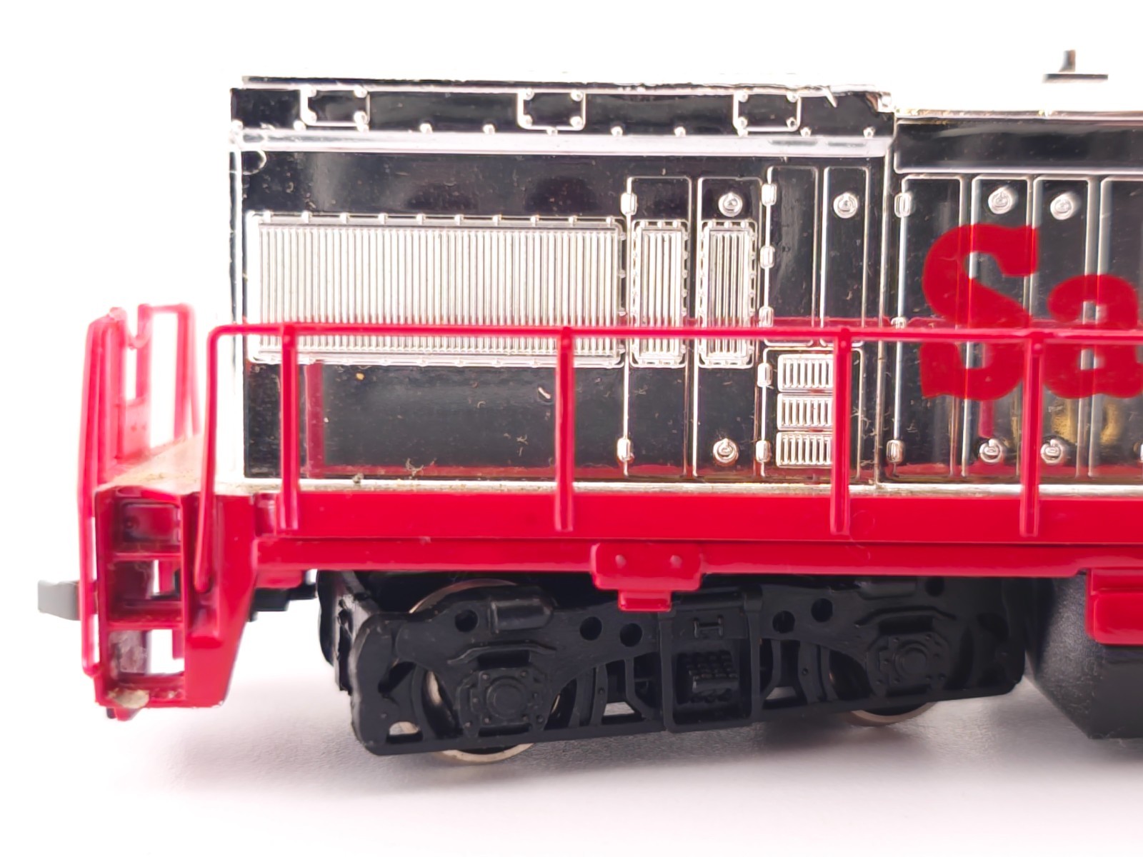 *READ* Bachmann HO Scale Santa Fe GE U36B Diesel Powered Locomotive 350 PARTS