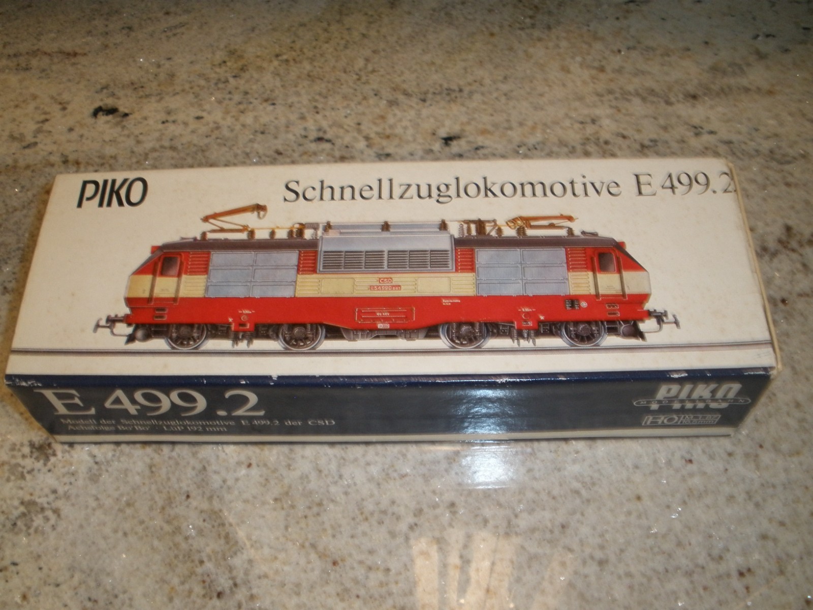 VINTAGE PIKO SCHNELLZUGLOKOMOTIVE E 499.2 TRAIN ENGINE IN BOX UNTESTED