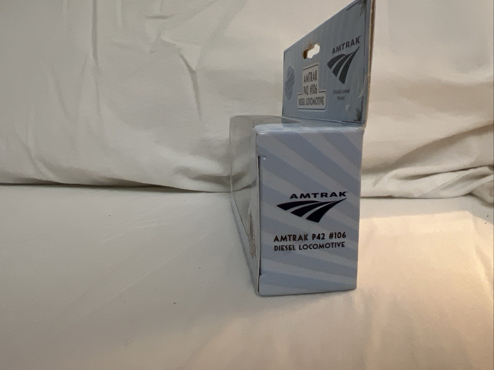 BRAND NEW: Amtrak Wooden Railway P42 Genesis Locomotive 106 Wooden Toy Train