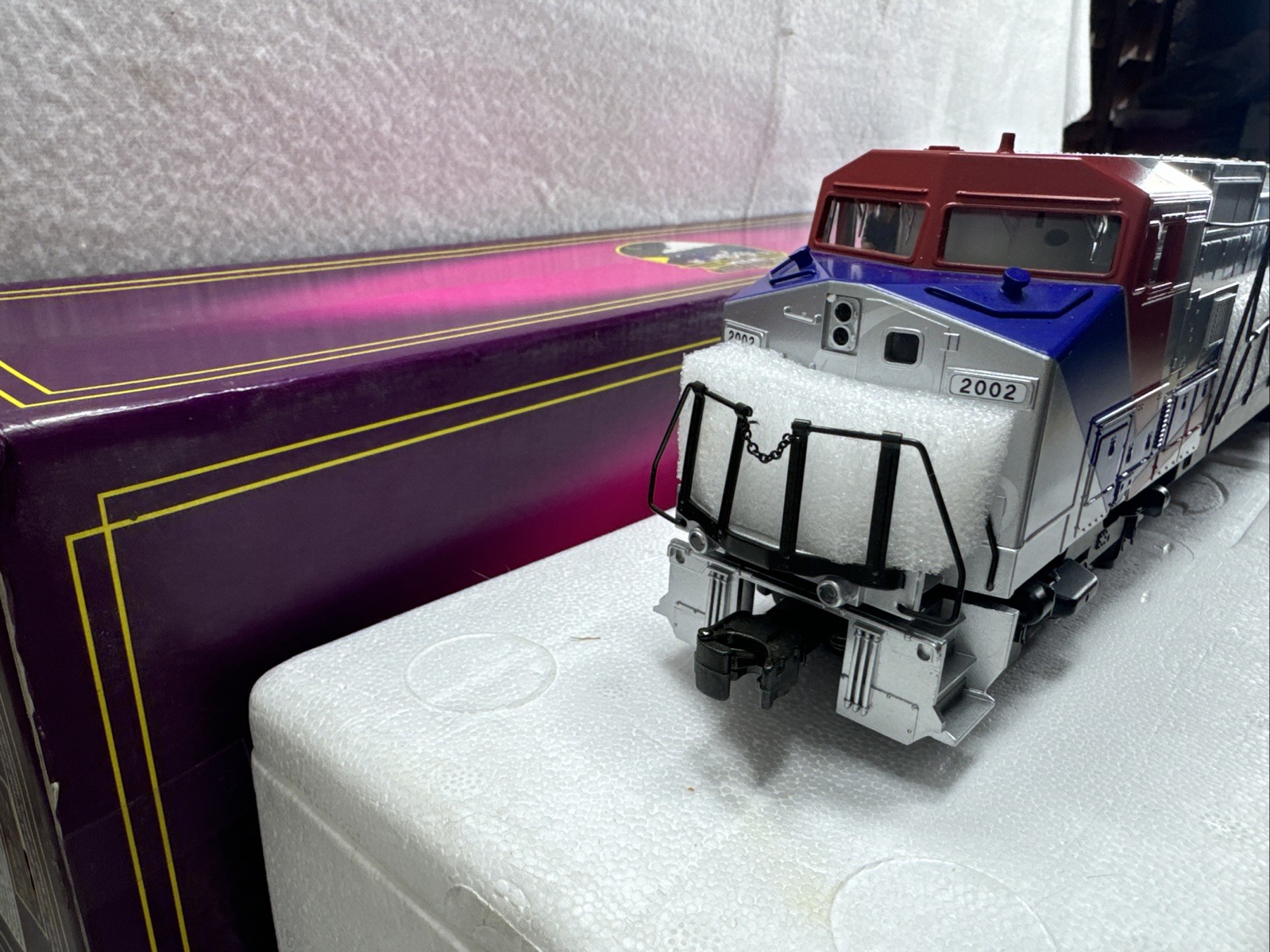 MTH 3 Rail O Gauge Dash 9 Diesel Locomotive #2160 For Train Set Layout