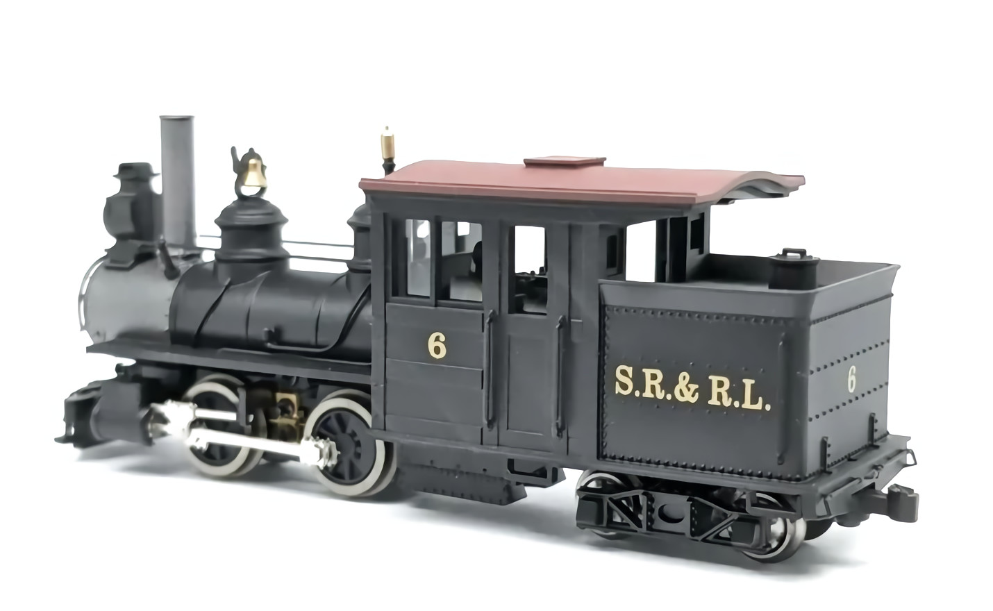 HOn30/HOe TMW 0-4-4 Forney Steam Locomotive SR&RL #6 Early Kit Maine 2ft Gauge