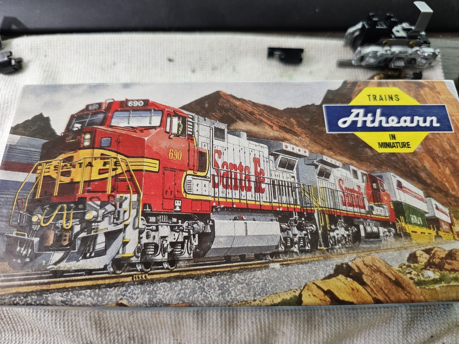 ATHEARN 3249 WESTERN PACIFIC F7A SUPER POWERED Diesel Locomotive C8