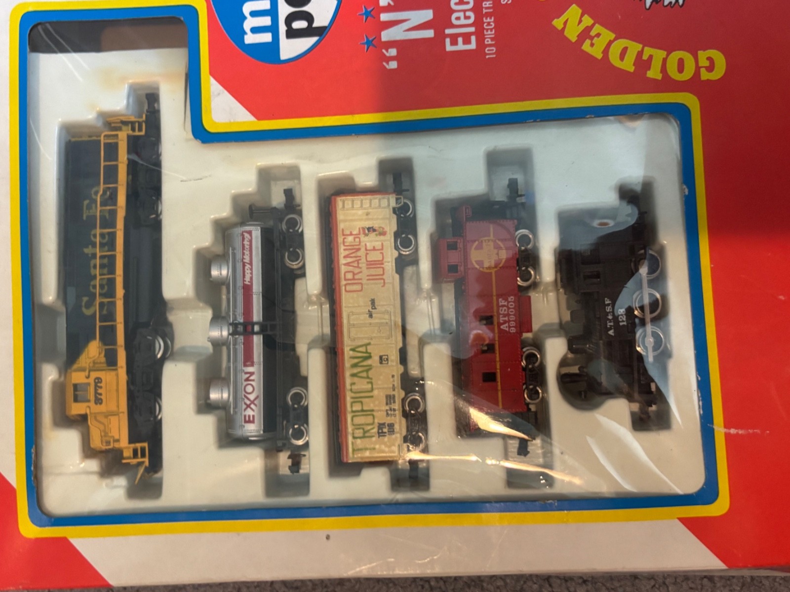 MODEL POWER: “N” Scale Electric Train Set: Golden Spike Series Mutt & Jeff #1183