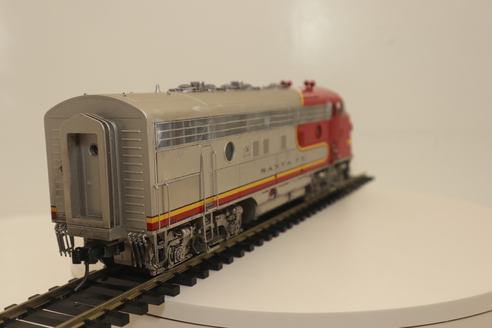 3rd Rail, 2-Rail O, #47, Santa Fe, F-7 POWERED A, QSI/DCC, Run #1, C-7 EX/OB