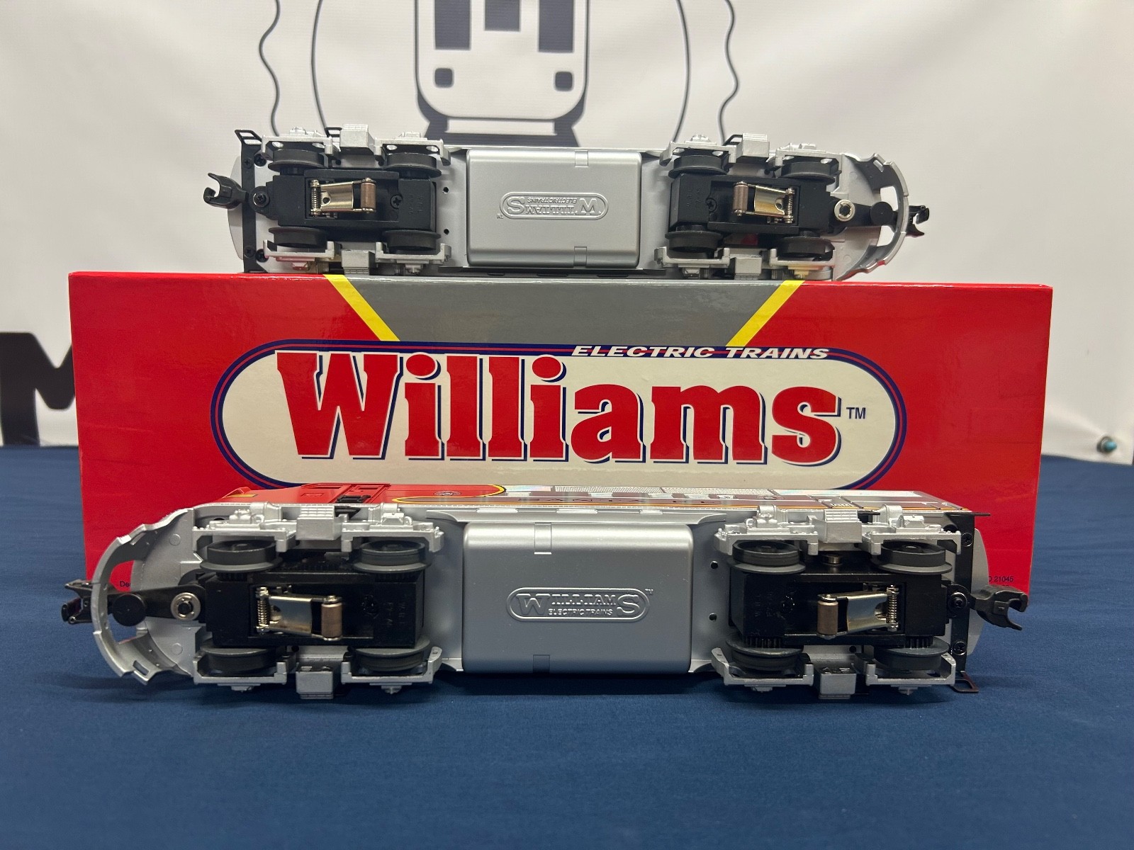 Williams (Repro) Santa Fe F-3 AA Diesel Engine Set w/ True Blast 2 2343