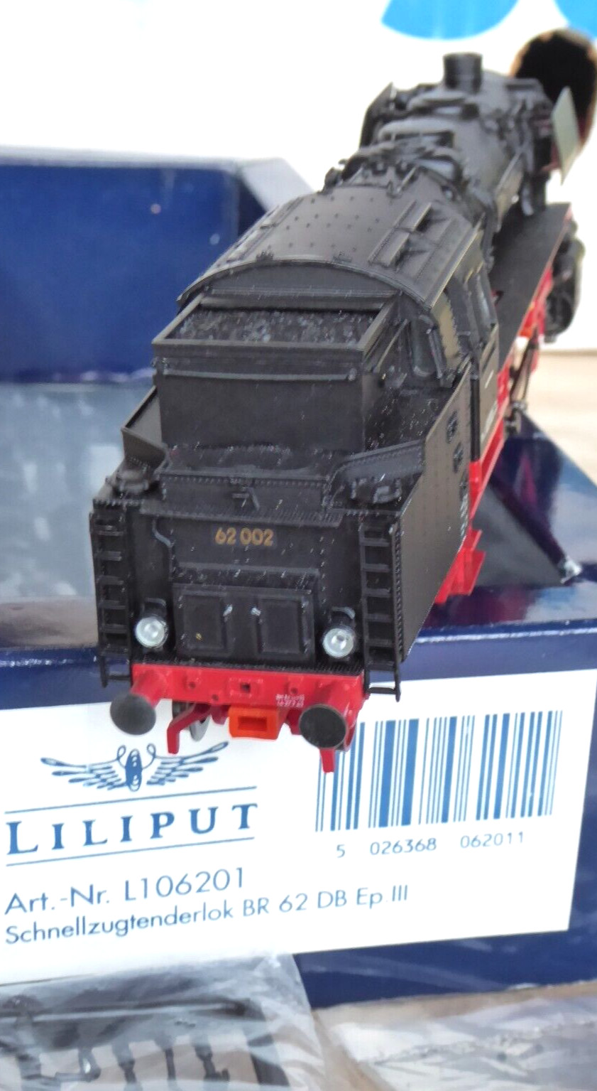 Liliput 106201 H0 Tender Br 62 002 DB Epoch 3 with Dss, Lok of the Bw Dortmund