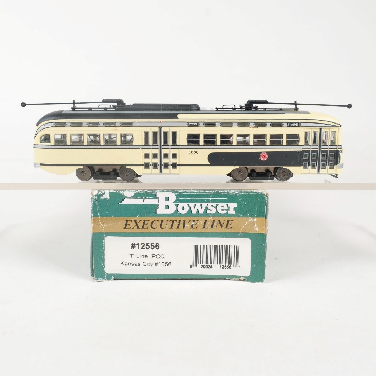 Bowser Executive HO Scale Kansas City F Line PCC Streetcar DC Powered12556 (B)