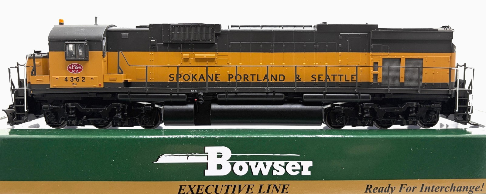 HO BOWSER 24413 ALCO C-636 SPOKANE PORTLAND & SEATTLE SP&S # 4362 DCC SOUND INST