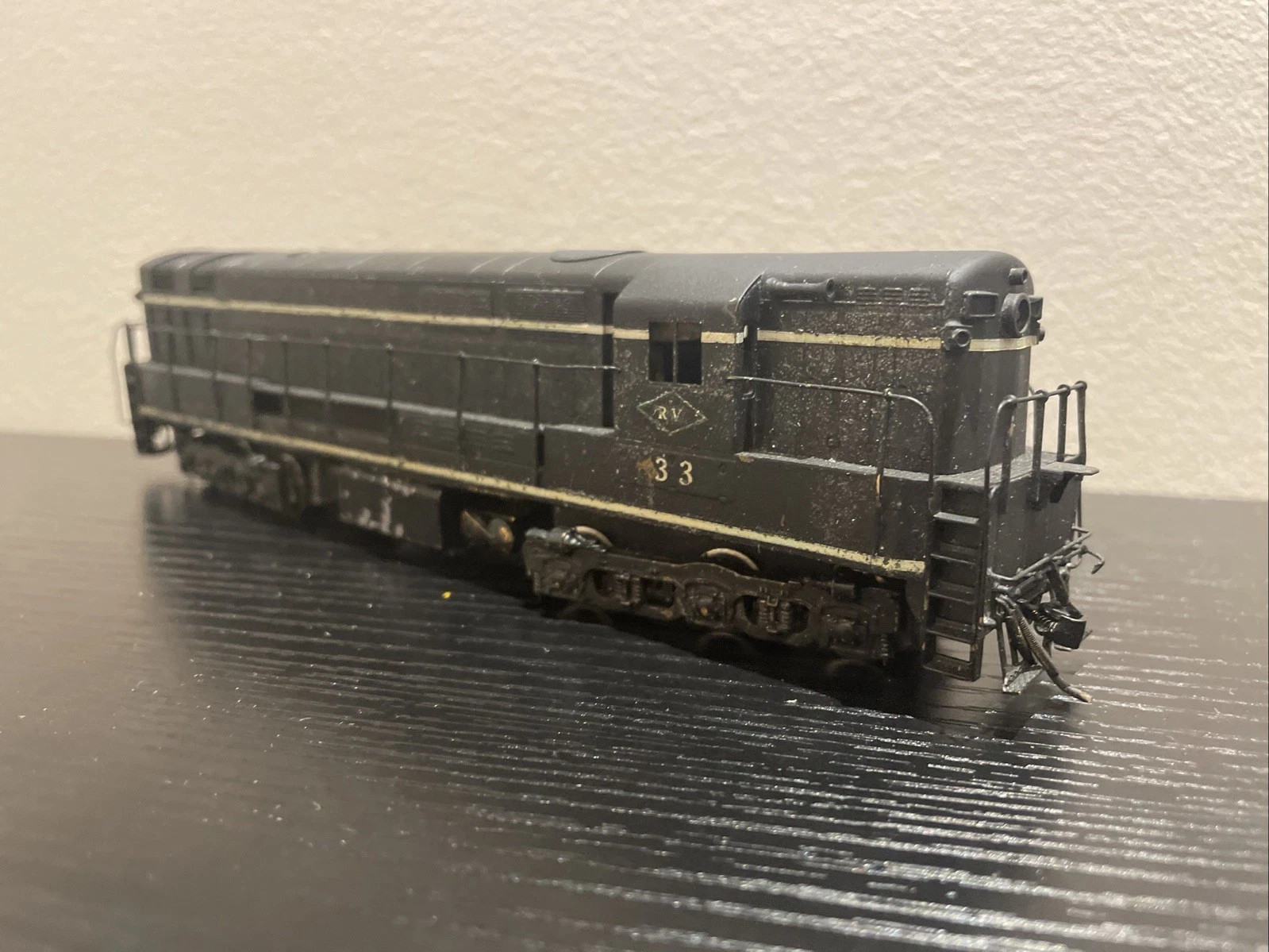 BRASS PACIFIC PIKE POWERED FM TRAINMASTER ENGINE LOCOMOTIVE HO SCALE EXCELLENT