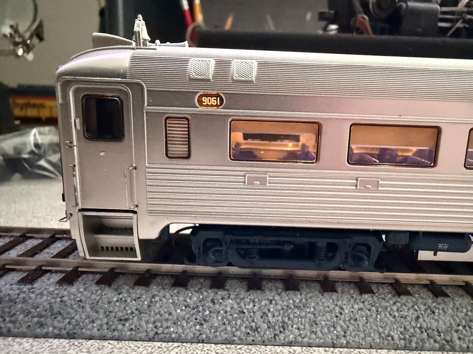 Rapido Trains 16122 Chesapeake & Ohio Ph1b Budd RDC-1 with DCC/Sound #9061