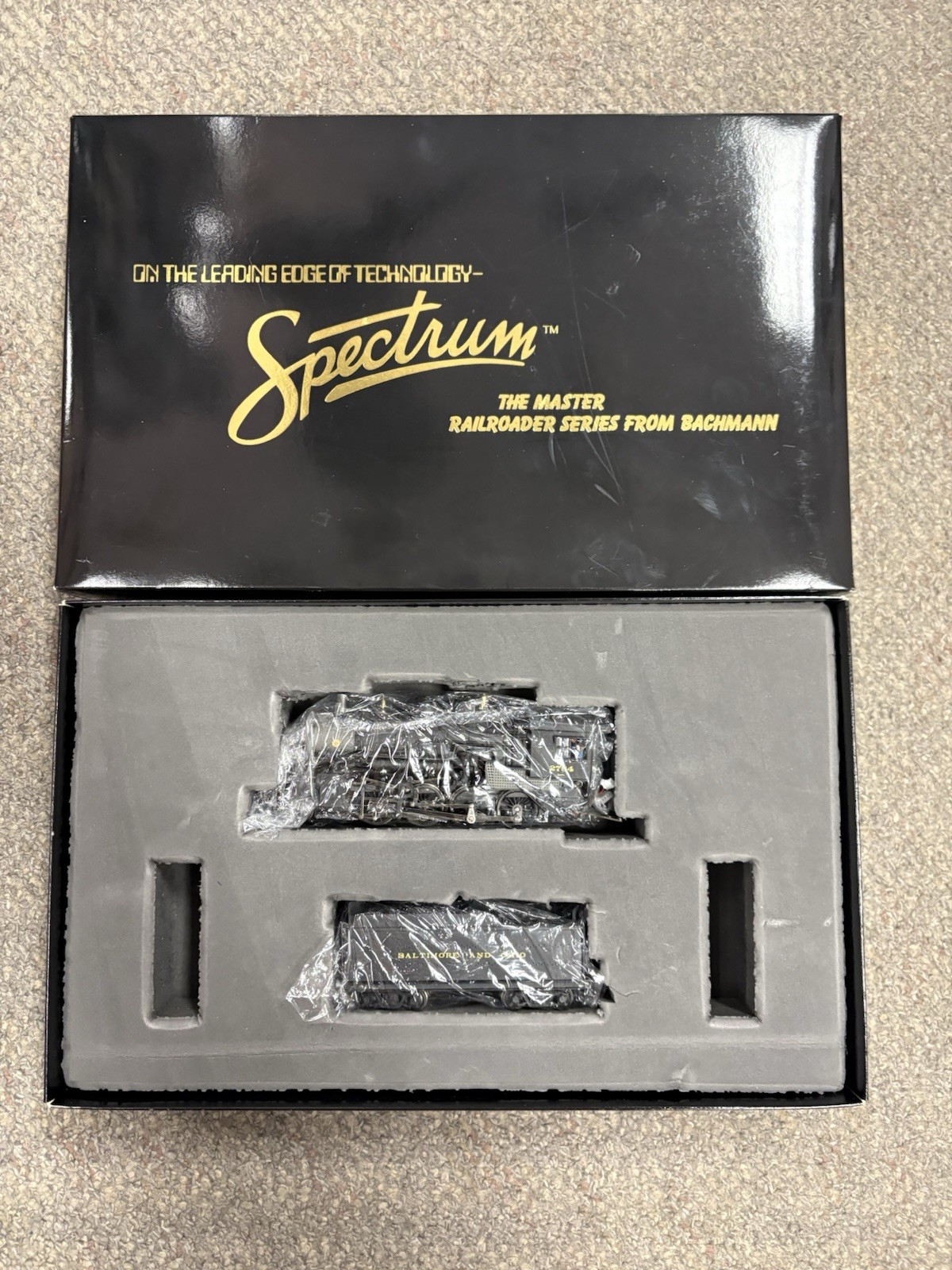 + Bachmann Spectrum HO Baldwin B&O Consolidation 2-8-0 Steam Locomotive 11412