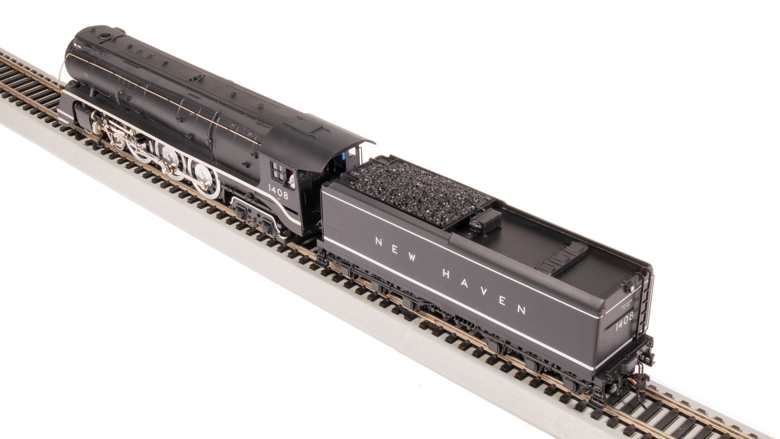 7871 New Haven I-5, #1408, Original Block Lettering, Paragon4 Sound/DC/DCC, Smok