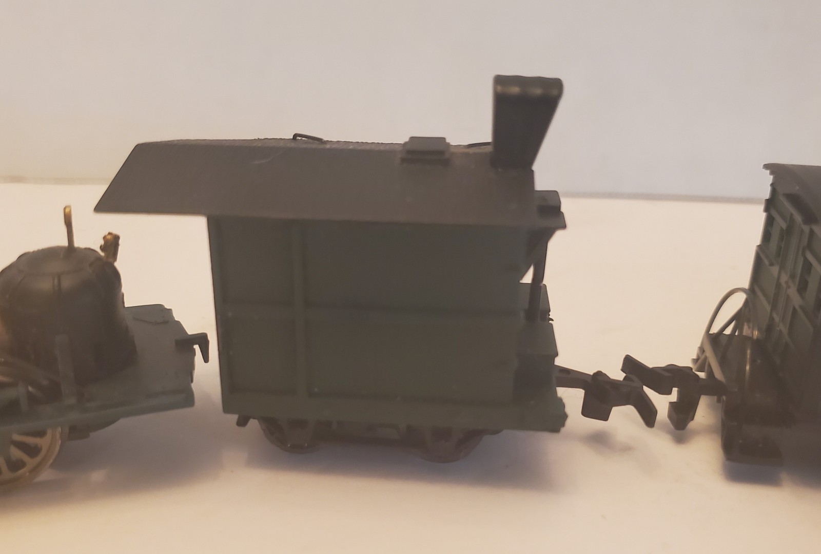 5 Piece Bachmann HO Scale Working John Bull Locomotive Steam Engine Train “Read”