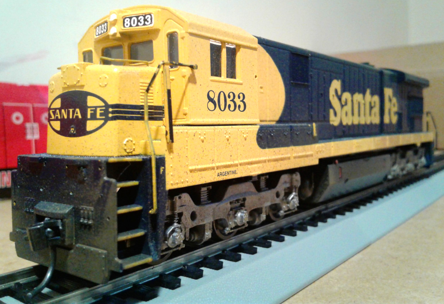 HO SCALE ATLAS GE C30-7 SANTA FE ATSF #8033 8603 DCC