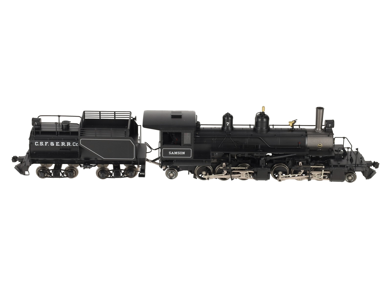 Sunset Models O 2-Rail Brass Samson Black Boiler 2-6-6-2 Steam Loco & Tender #7