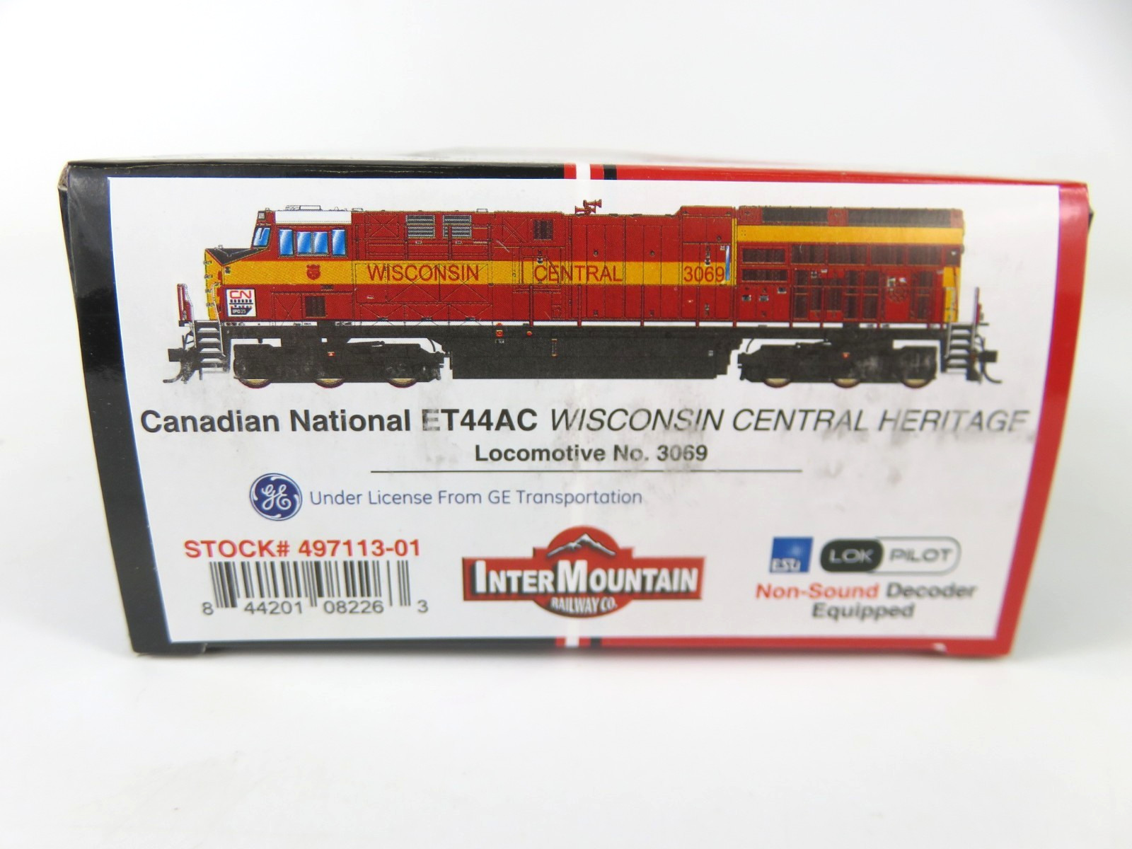 Intermountain 497113-01 HO CN Wisconsin Central GE ET44AC Locomotive DCC