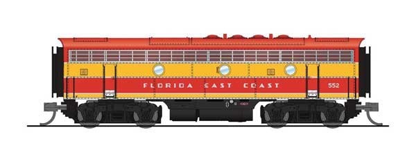 BROADWAY LIMITED 6843 N SCALE FLORIDA EAST COAST F3B PARAGON 4 DCC/SND RD # 553