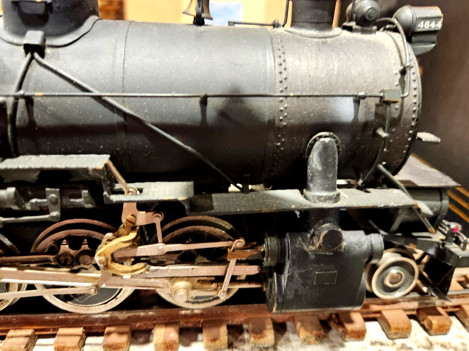 Original O Scale 2 Rail KTM US Hobbies Pennsy 2-10-0 Decapod with original box.