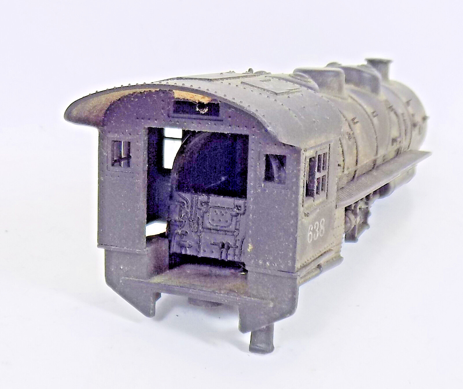HO / UNBRANDED / LOCOMOTIVE #638 / SHELL / PARTS
