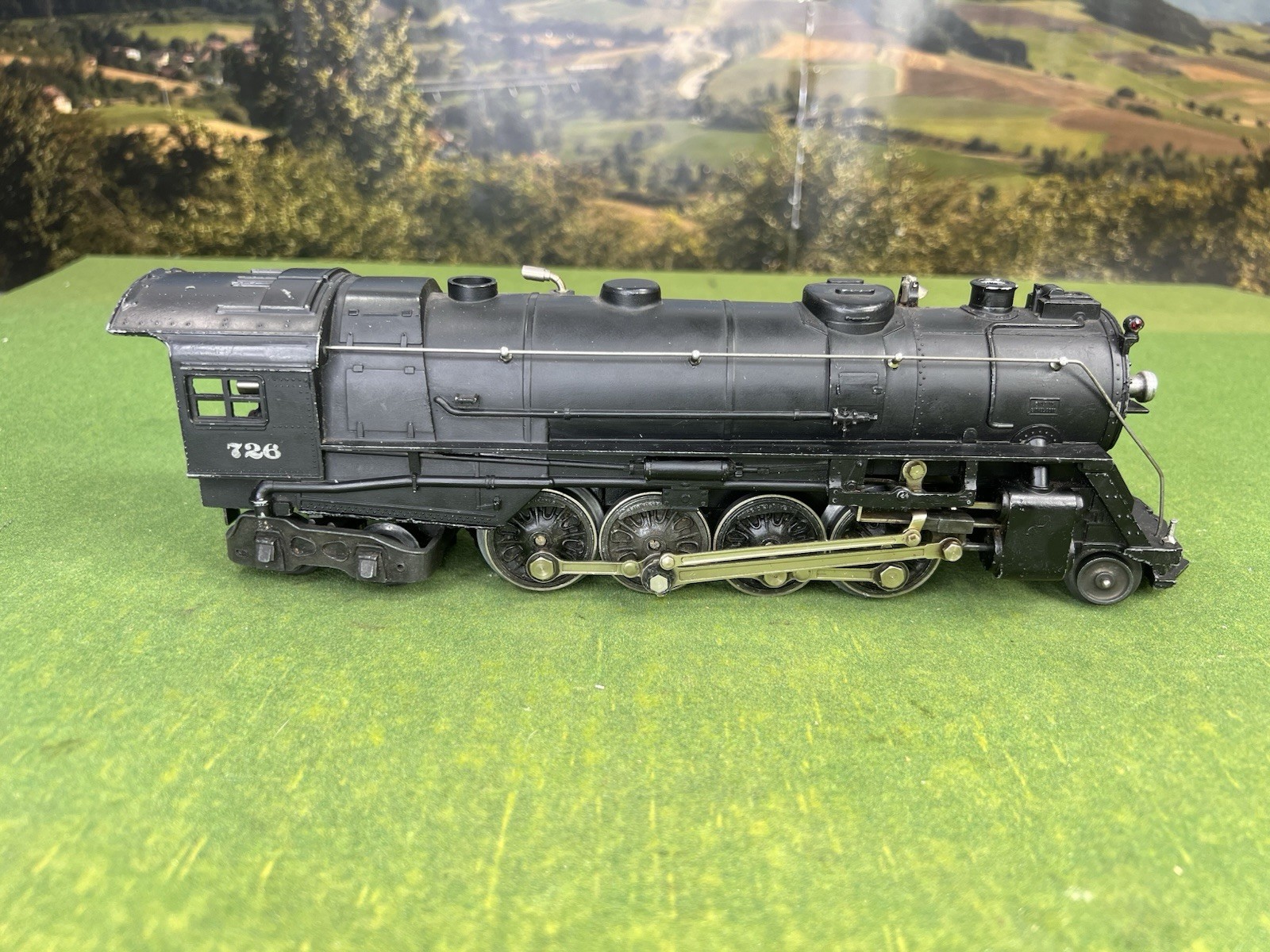 VINTAGE ORIGINAL LIONEL EARLY POSTWAR 1946 -726 BERKSHIRE 2-8-4 W/2426W TENDER