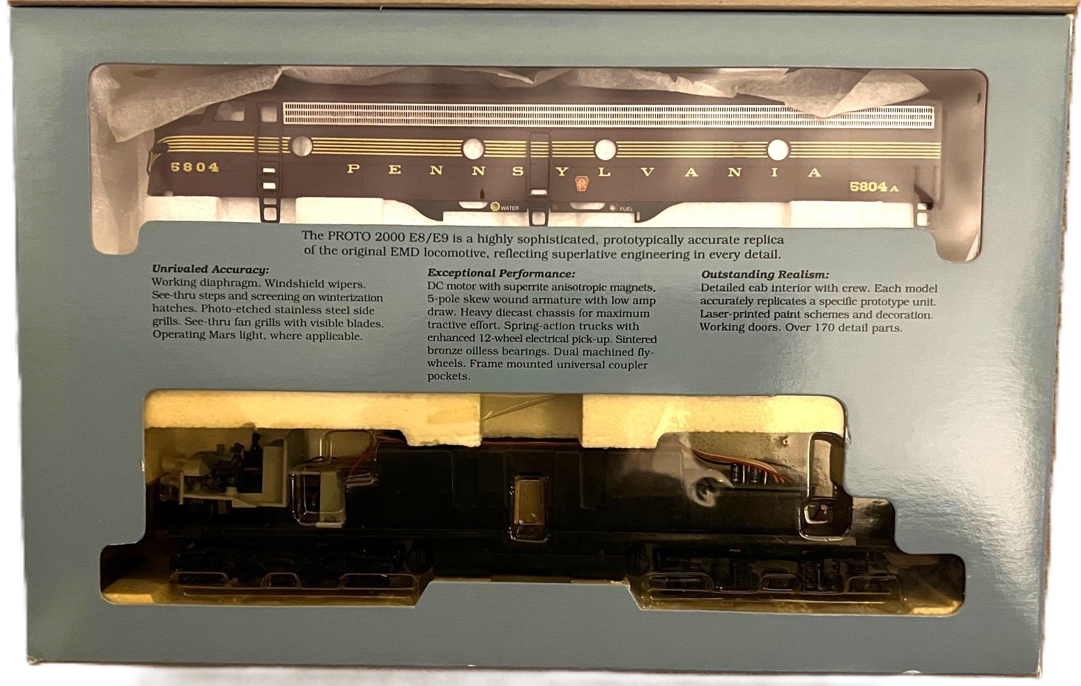 PROTO 2000 E-8/9 Pennsylvania E-8/9 Engine #5804