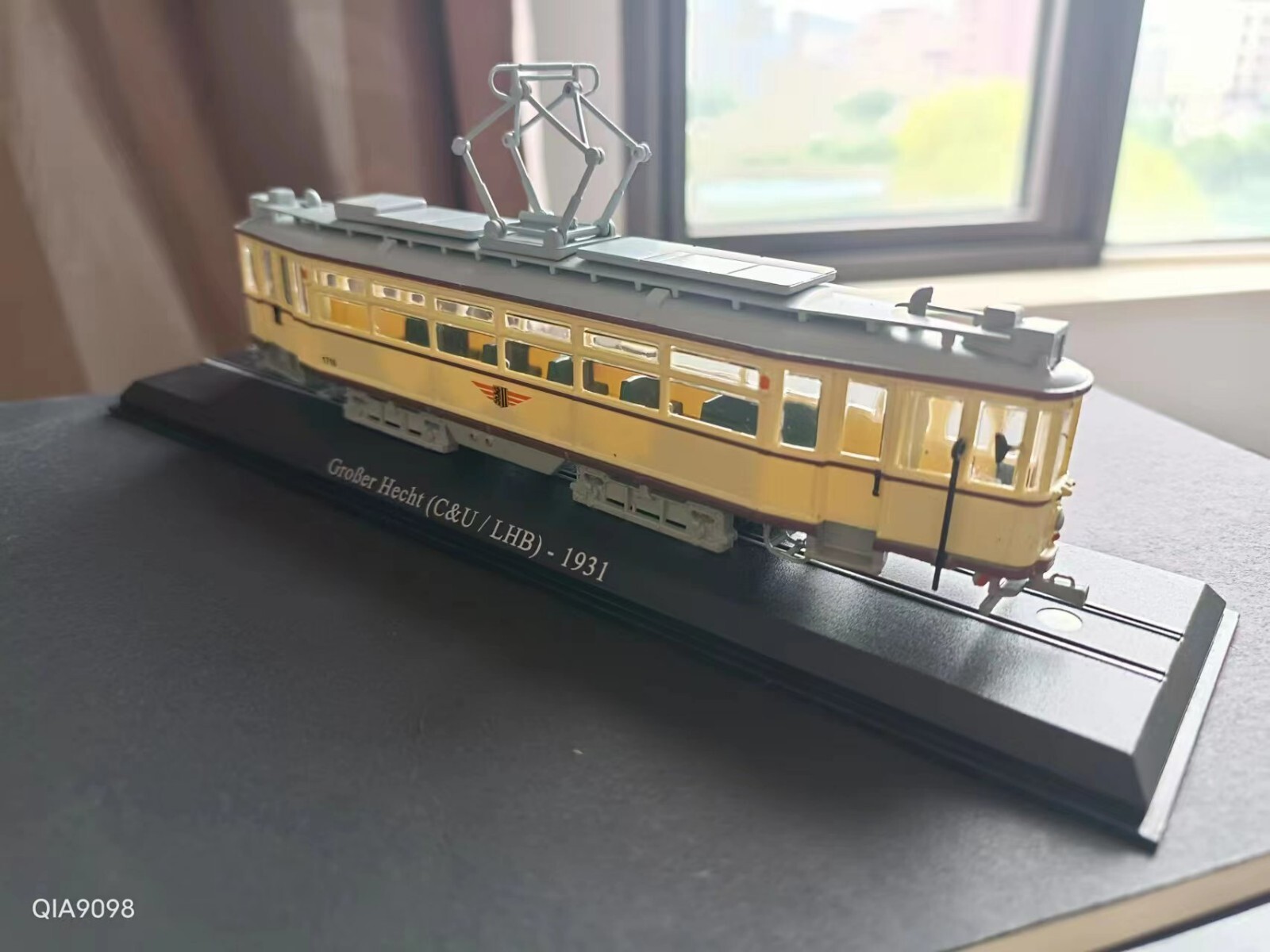 New 1/87 HO Scale GroBer Hecht (C&U / LHB) – 1931 Plastic Train Locomotive Model