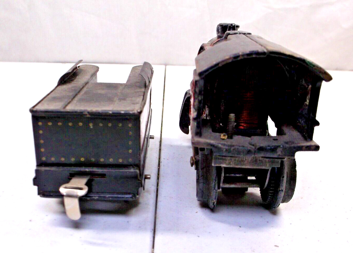 O gauge Ives steam engine (lot 6971)
