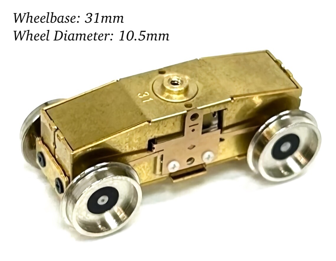 H0/On30/O16.5/Oe Aru-Model HO-31C Locomotive Power Drive Chassis Kit D10.5mm 0e