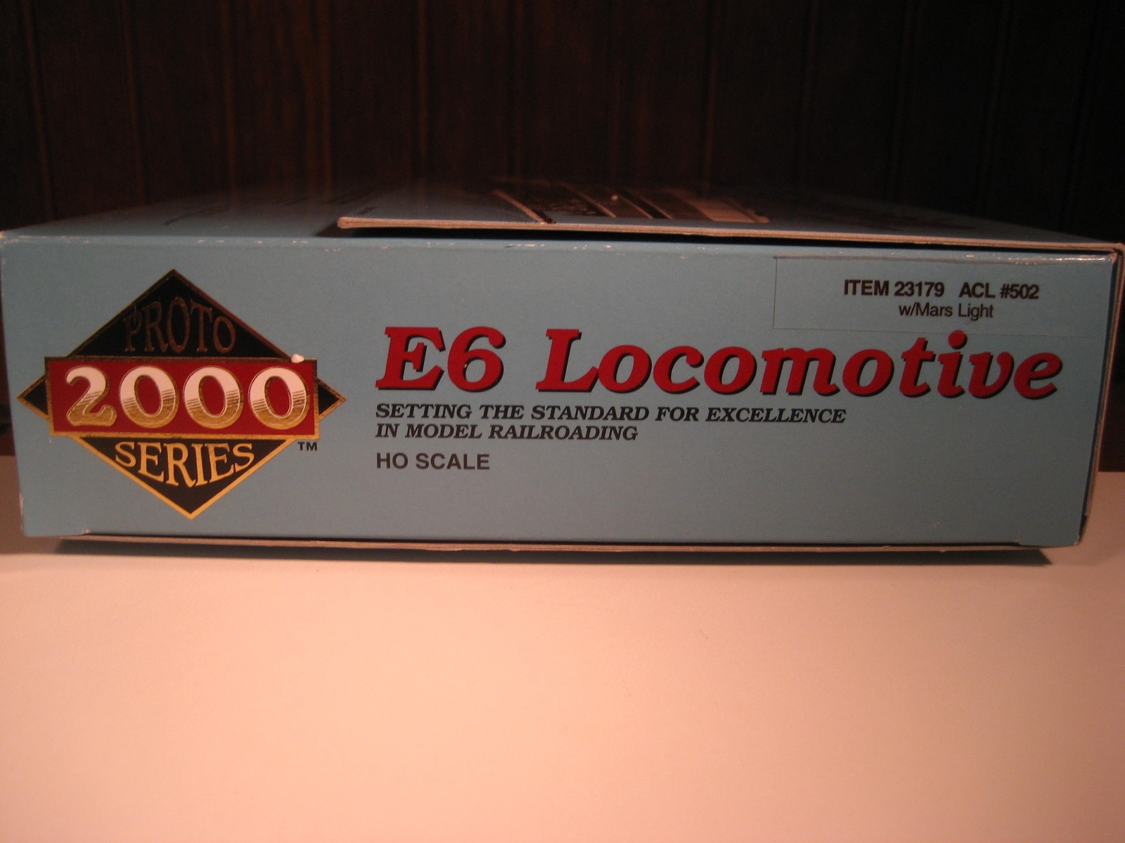Proto 2000 HO Atlantic Coast Line ACL #502 E6A Diesel Engine 23179 DC