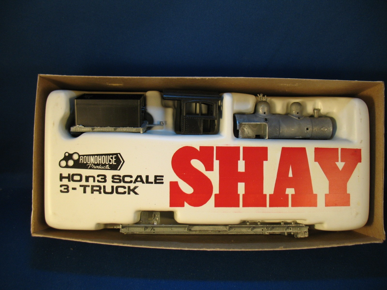 HOn3 ROUNDHOUSE MDC LIMA 3-TRUCK SHAY KIT, NIB, + Add’l detail parts