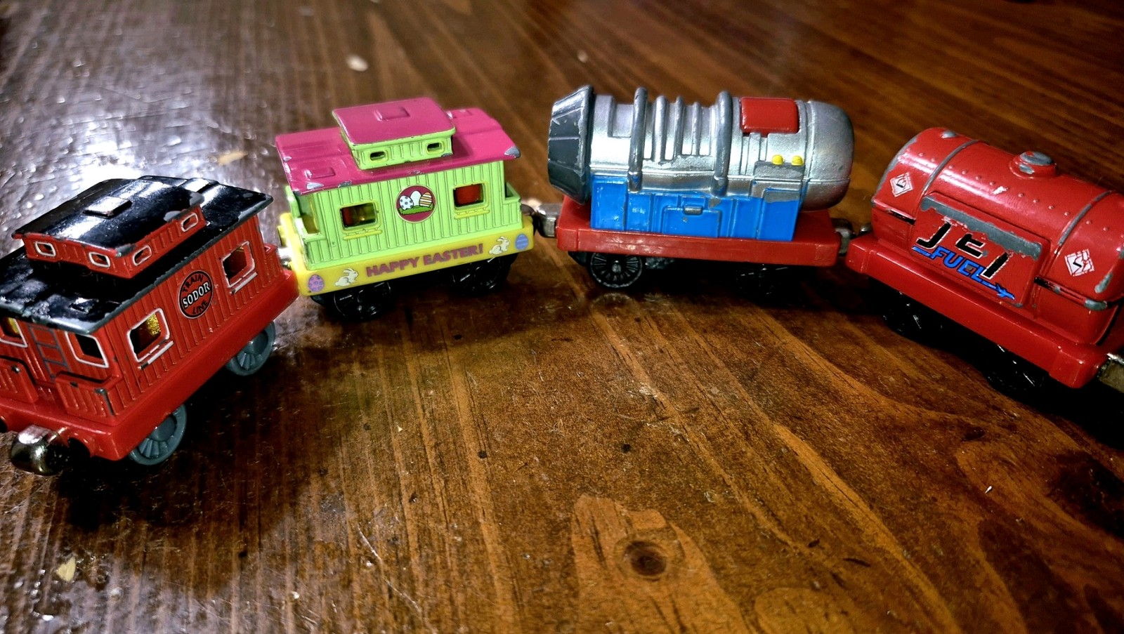 Thomas and Friends Learning Curve Trains Die Cast~ Jet Engine & Fuel & Easter &